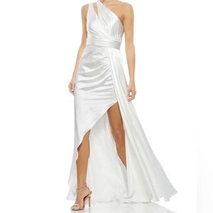 Ieena Max Duggal Double Strapped Assymetrical Dress